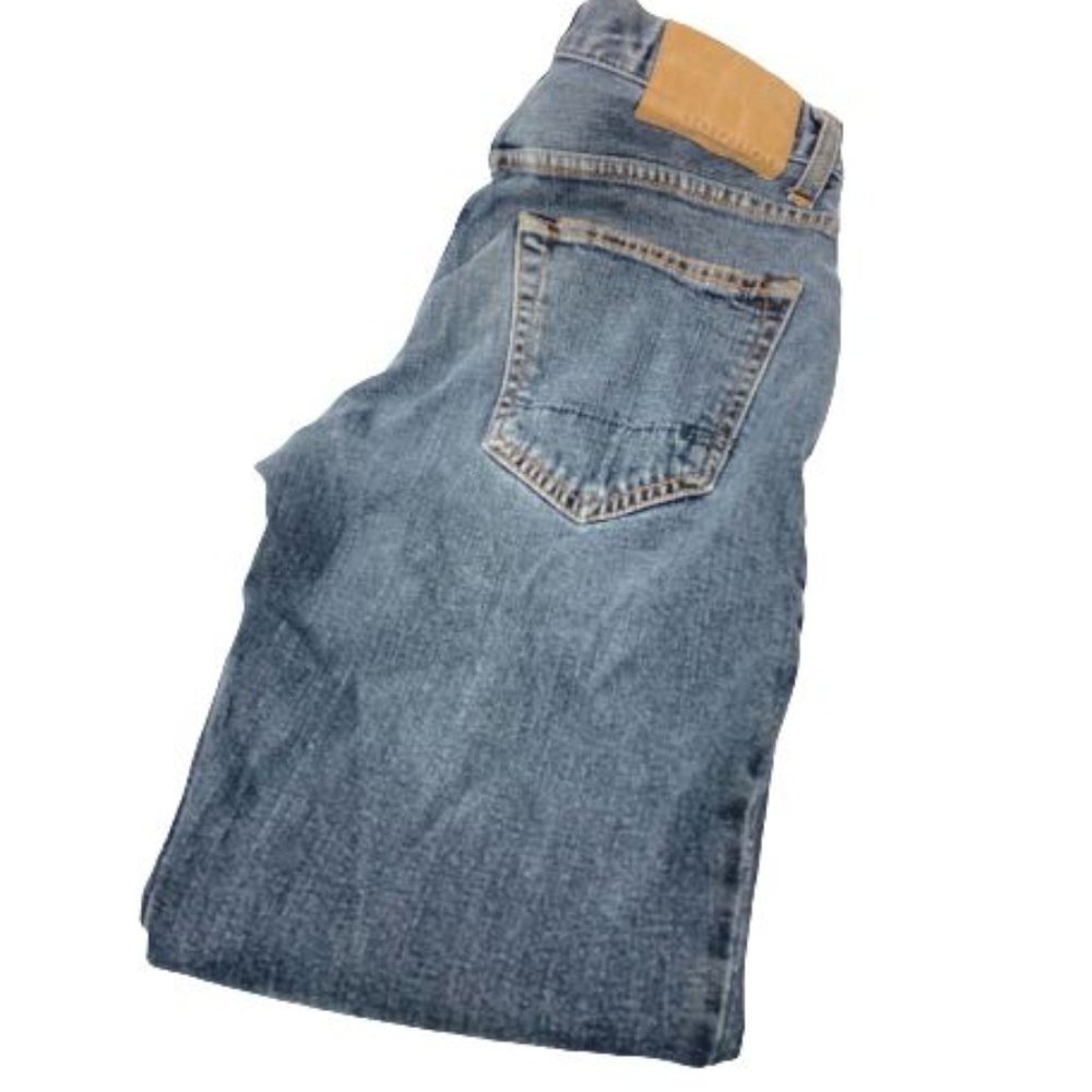 Aeropostale Jeans Womens Blue 5-Pocket Low Rise Dark Wash Skinny Denim 2…